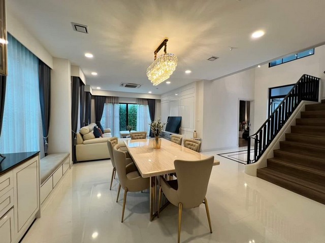 S2573 ให้เช่าบ้านเดี่ยว 2 ชั้น โครงการนันทวัน พระราม 9 กรุงเทพกรีฑาตัดใหม่ พร้อมเฟอร์นิเจอร์ ใกล้โรงเรียนนานาชาติไบรท์ตัน
