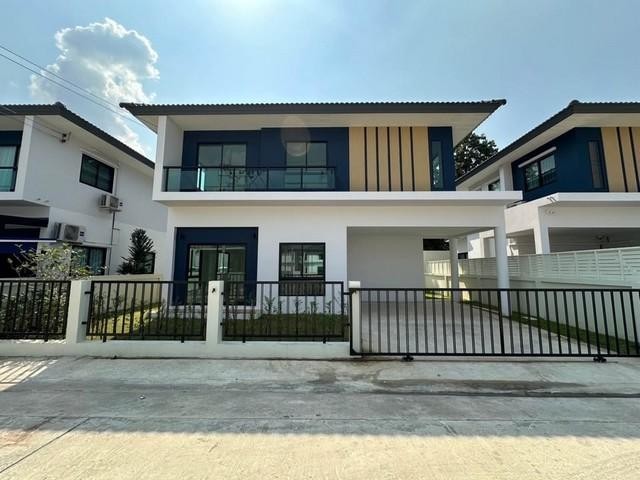 MT135 เช่า บ้านเดี่ยว บ้านใหม่ หมู่บ้านซีพีเอ็น นิน วงแหวน ลำลูกกา คลอง6 ใกล้มอเตอร์เวย์ เดินทางสะดวก