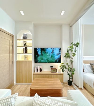 ศรีธนาคอนโด 1 ห้องรีโนเวทใหม่เอี่ยม วิวดอย เดินไปนิมมาน ห้างเมญ่าได้ ใกล้ ม.เชียงใหม่ เฟอร์นิเจอร์ & เครื่องใช้ไฟฟ้าครบชุด พร้อมเข้าอยู่