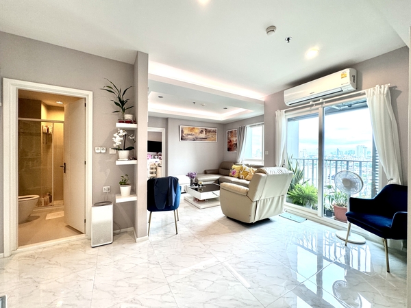 ขายด่วน! The Key Sathorn-Charoenraj 121.75 ตร.ม. 3 ห้องทะลุถึงกันแถมห้องมุม!