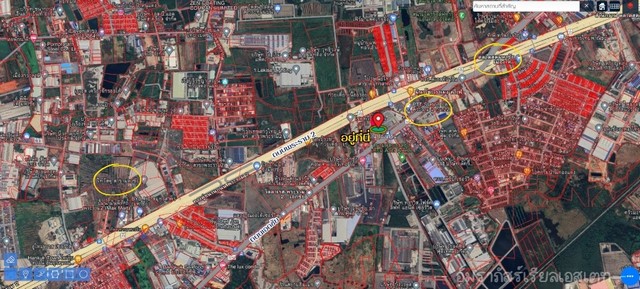 ขายที่ดินติดถนนเอกชัย ใกล้ตลาดสดเมืองใหม่-เซ็นทรัลมหาชัย ต.นาดี อ.เมือง จ.สมุทรสาคร