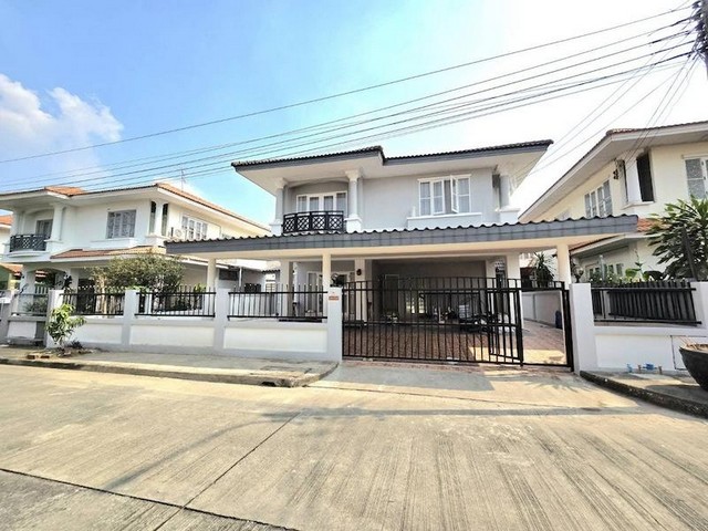 ให้เช่าบ้านเดี่ยว 2 ชั้น หมู่บ้านพฤกษา การ์เด้นโฮม 2 ซอยวัดพระเงิน อ.บางใหญ่ 