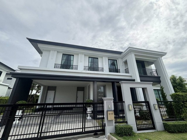 ขายบ้านเดี่ยวใหม่ 2 ชั้นหลังมุม 119.6 ตรว. โครงการเศรษฐสิริ แจ้งวัฒนะ-ประชาชื่น 2 เฟอร์นิเจอร์พร้อมเข้าอยู่ ใกล้ Impact เมืองทองธานี