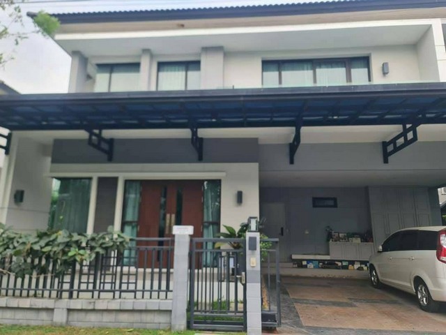 HR2503ให้เช่าบ้านพร้อมเฟอร์นิเจอร์ ตกแต่งสวย โครงการ The City พัฒนาการ เดินทางสะดวก