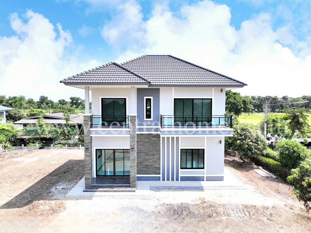 P1 บ้านเดี่ยวสร้างใหม่ 286 ตร.วา พร้อมที่ดิน สามโคก ปทุมธานี 