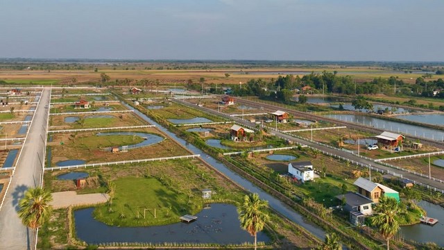 ขายด่วน บ้านสวน บนพื้นที่ 2 ไร่  บ้านสวนเกษตร สไตล์วิศวะ เฟส 2 ต.บางลูกเสือ อ.องครักษ์ จ.นครนายก