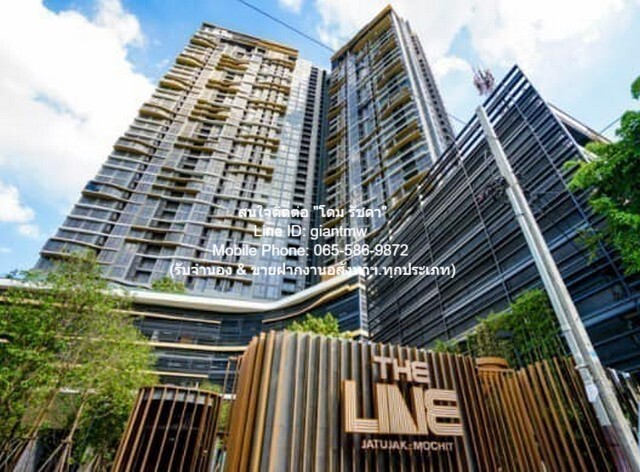 ห้องชุด THE LINE Jatujak - Mochit เดอะ ไลน์ จตุจักร - หมอชิต 1นอน1BR 27square meter 20000 BAHT. ใกล้ MRT จตุจักร, BTS หมอชิต คุ้มยิ่งกว่าคุ้ม เป็นคอนโดพร้อมอยู่ที่มีการตกแต่งภายในเพิ่มเติมได้แบบเรียบหรู และมีทำเลสวยสามารถมองเห็นวิวสวยงาม พร้อมพื้นที่