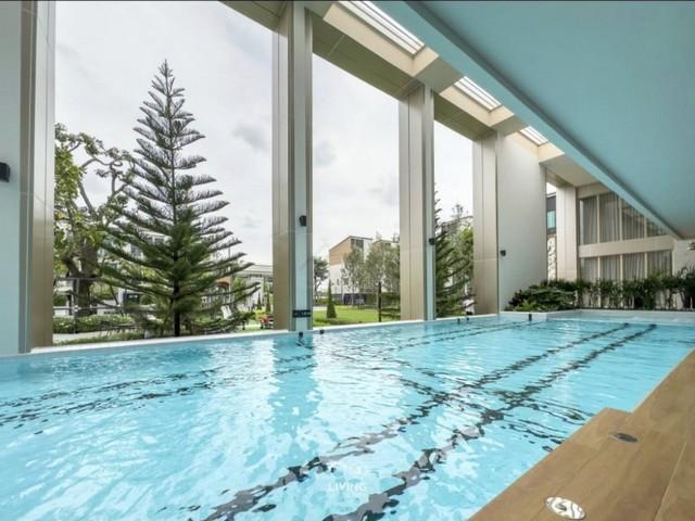 P764 ให้เช่า Luxury townhome บ้านกลางเมือง Classe สุขุมวิท 77 ซอยอ่อนนุช 21  ใกล้สวนและ Clubhouse แต่งสวยเฟอร์นิเจอร์พร้อมอยู่