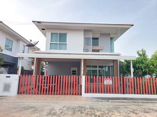 ขายบ้านเดี่ยว 2 ชั้น ใช้งานน้อย สภาพใหม่มาก บ้านอลิชา ต.บางจาก อ.พระประแดง จ.สมุทรปราการ