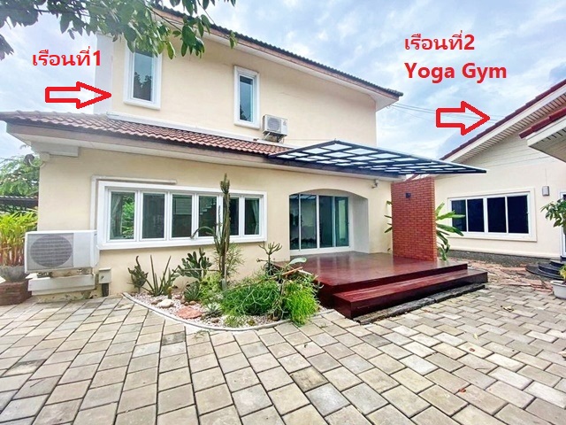 ใหญ่ กว้างมาก ซาฟารีเวิลด์ คู้บอน ให้เช่าคฤหาสน์ บ้านเดี่ยว 2 ชั้น รักสัตว์ 184ตรว. 280ตรม.แฟชั่นไอส์แลนด์ 6นอน 3น้ำ 3จอดรถ 6แอร์ ติดถนน 