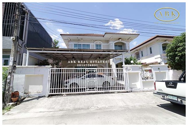 บ้านเดี่ยว 2 ชั้น  58.1 ตร.ว. หมู่บ้านรุ่งกิจ แกรนด์วิสต้า มีนบุรี 5 ล้านบาท