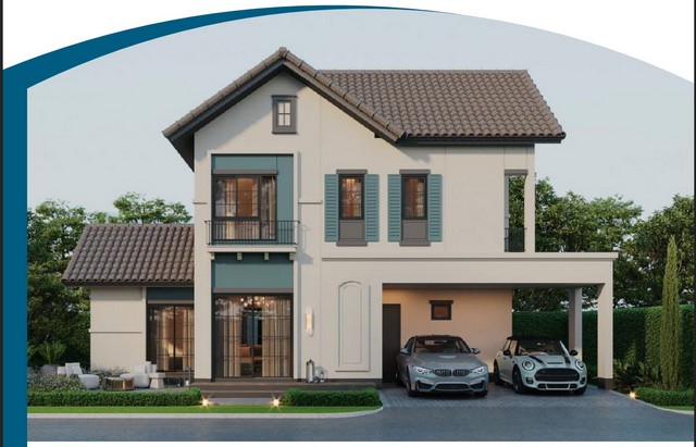 บ้านเดี่ยวบ้านแฝดโครงการใหม่ บางบัวทอง น่าอยู่มาก 4 ห้องนอน อณาสิริ by แสนสิริ บางบัวทอง นนทบุรี