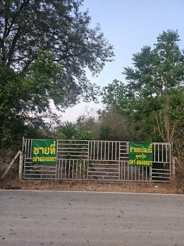 ขายที่เปล่าราชบุรีติดถนนทางหลวงชนบท ใกล้ศูนย์การเรียนรู้เศรษฐกิจพอเพียง 