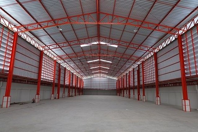  ให้เช่าโกดัง  พร้อมออฟฟิศ 1,600 ตารางเมตร ลาดกระบัง 14  ใกล้สนามบินสุวรรณภูมิ