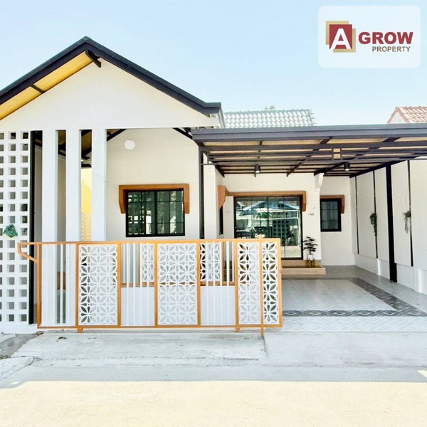 หมู่บ้านนันทวัน 8 เลียบวารี 67 ตกแต่งพร้อมเฟอร์พร้อมอยู่