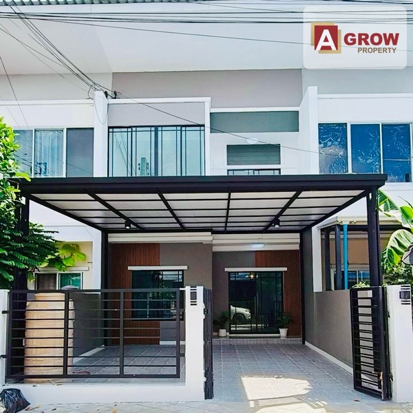 หมู่บ้านราชพฤกษ์ สุวรรณภูมิ-ลาดกระบัง เฟส 2 บ้านพร้อมเฟอร์ฯ ตกแต่งครบพร้อมเข้าอยู่