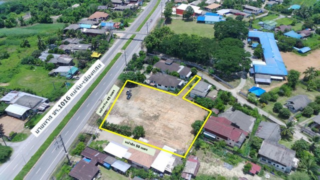 ขายที่ดินถมแล้ว ติดถนนแม่จัน-เชียงแสน อำเภอแม่จัน จังหวัดเชียงราย เนื้อที่ 1 ไร่ 1 งาน 87 ตารางวา