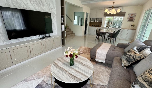 ให้เช่าบ้านเดี่ยว Villaggio 3 ศรีนครินทร์ - บางนา ใกล้เมกาบางนา ห้างซีคอน