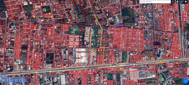 ขายที่ดินเปล่าถมแล้ว พื้นที่สีแดง..ทำเลดี  ห่างจาก MRT บางแค 400 เมตร