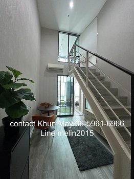 ด่วน! ให้เช่า Duplex คอนโดหรู Metrosky ประชาชื่น วิวสูง แต่งครบ เพียง 16,000 บ./เดือน