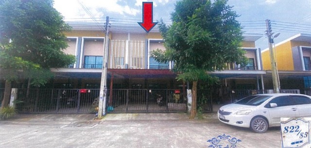 ขายทาวน์เฮ้าส์หมู่บ้านเดอะมอนทาน่า (ปลวกแดง) ถนนสายปลวกแดง-ห้วยปราบ (รย.3013) ตำบลมาบยางพร อำเภอปลวกแดง จังหวัดระยอง