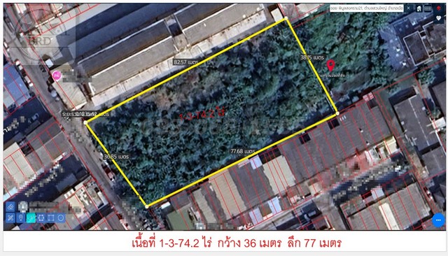 ขายถูกขายต่ำกว่าราคาตลาดมาก ที่ดิน ถนนพิบูลย์สงคราม เนื้อที่ 774.2 ตารางวา ขายยกแปลง 31 ล้าน เมือง นนทบุรี
