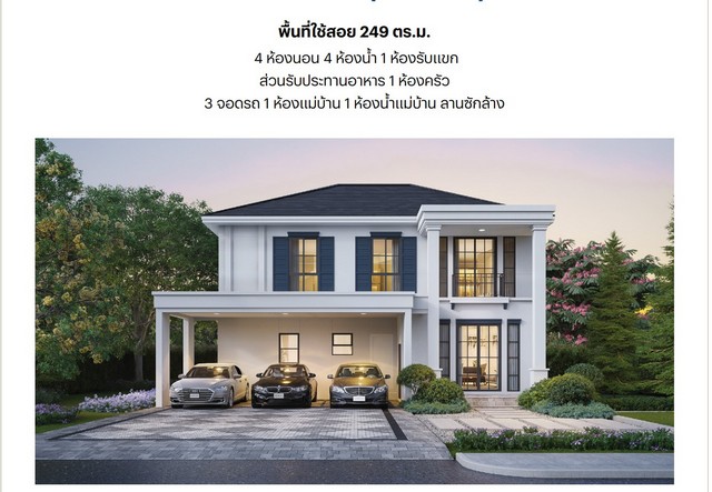 บ้านเดี่ยวหลังใหญ่โครงการใหม่ เศรษฐสิริดอนเมือง  byแสนสิริ ดอนเมือง กรุงเทพมหานคร
