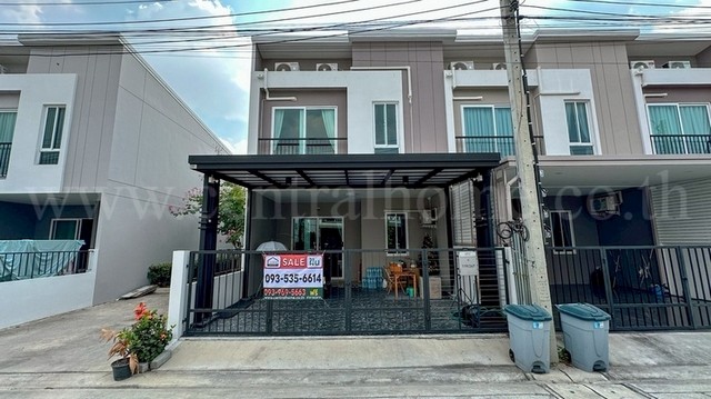 ทาวน์โฮม ซิตี้เซนส์ ดอนเมือง - สรงประภา หลังริม เฟอร์ครบพร้อมอยู่