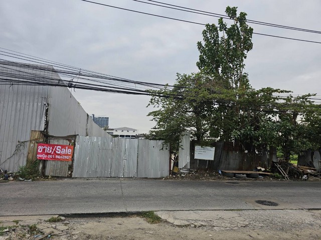 ขายที่ดินซอยสุขุมวิท 76 ที่เปล่าสุขุมวิท76 สำโรงเหนือต.สำโรงเหนือ อ.เมือง จ.สมุทรปราการ เนื้อที่ 3 ไร่ 41.9 ตร.ว