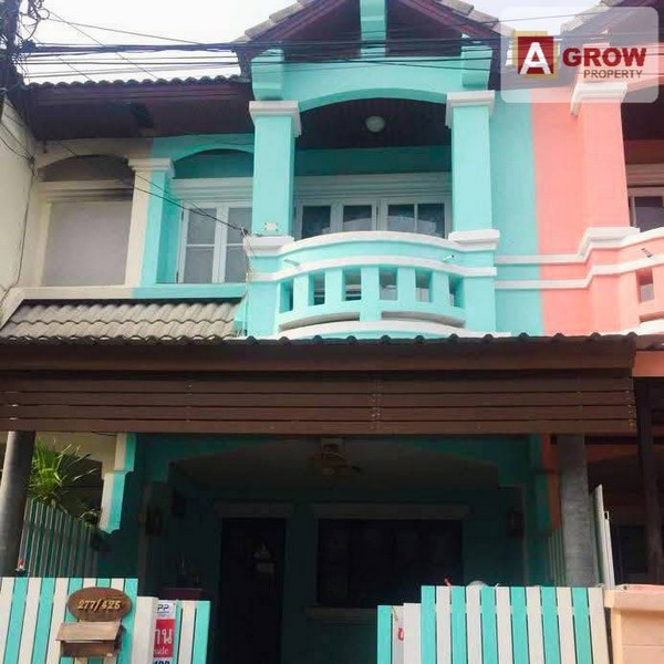 หมู่บ้านนันทนา การ์เด้นท์ ซอยบางปลา 22 บ้านสวย ทำเลดี พร้อมเข้าอยู่