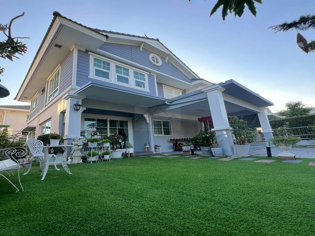 ขายบ้านเดี่ยว 2 ชั้น 62 ตรว. โครงการชัยพฤกษ์บางนา กม.7 พร้อมสวนขนาดใหญ่หน้าบ้าน ไม่มีบ้านตรงข้าม ใกล้ Clubhouse ใกล้เมกะบางนา