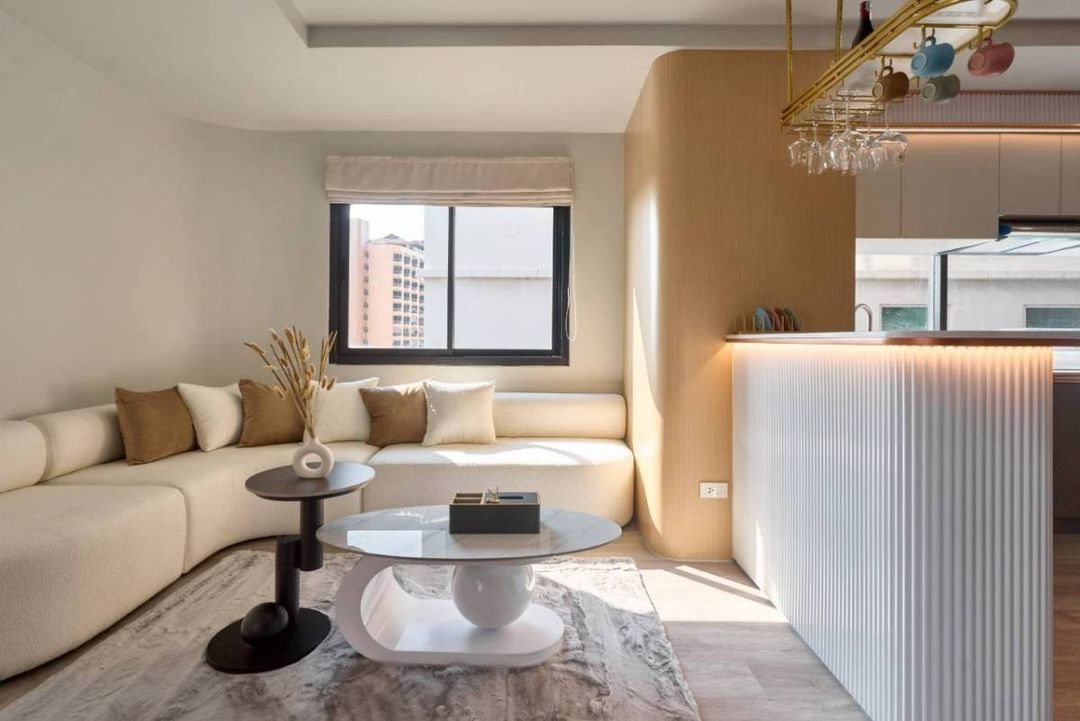 ขายคอนโด Luxury Style เพียง 3.99 ล้าน 65 ตรม. 2 นอน 2 น้ำ KN Town condo เฟอร์นิเจอร์ครบ ตกแต่งสวย ทำ Airbnb ได้