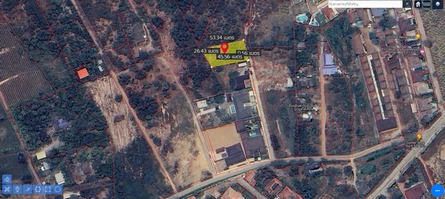 ขายที่หัวหิน ขายที่เปล่านาตาช้าง1 แหล่งชุมชน หมู่บ้านหัวนา หน้ากว้างติดถนน