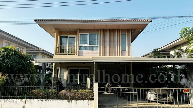 บ้านเดี่ยว 2 ชั้น ฮาบิเทีย บอนด์ ราชพฤกษ์ ถูกสุดในโครงการ