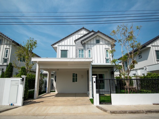 ให้เช่าบ้านเดี่ยว 2 ชั้น 4 ห้องนอน โครงการ วิลลาจจิโอ 3 ศรีนครินทร์-บางนา Villaggio 3 ใกล้ Megaบางนา บ้านหน้าสวนบรรยากาศดีเป็นส่วนตัว