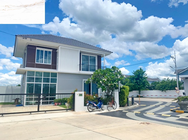  บ้านเดี่ยว 2 ชั้นรร.นานาชาติหัวหิน 7.0 กม.พร้อมเฟอร์ ตลาดหนองขอน  หลังมุม 3นอน 3น้ำ 54ตร.วา. 254ตร.ม.  PTT Station ปตท.หินเหล็กไฟ 450ม. 
