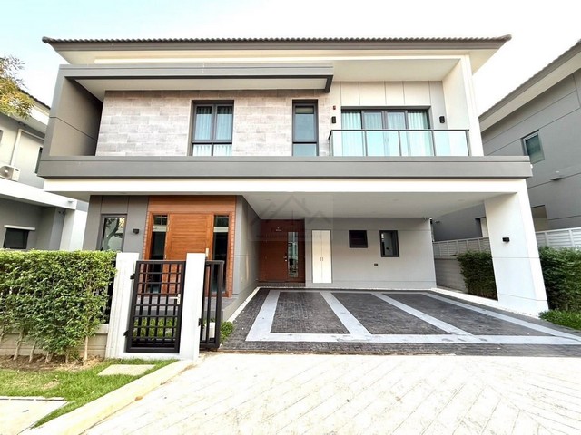 ให้เช่าบ้านเดี่ยว 2 ชั้น 62 ตรว 285 ตร.ม. 4 ห้องนอน โครงการ The City Bangna (โครงการใหม่) บ้านหันทิศเหนือ ใกล้เมกะบางนา