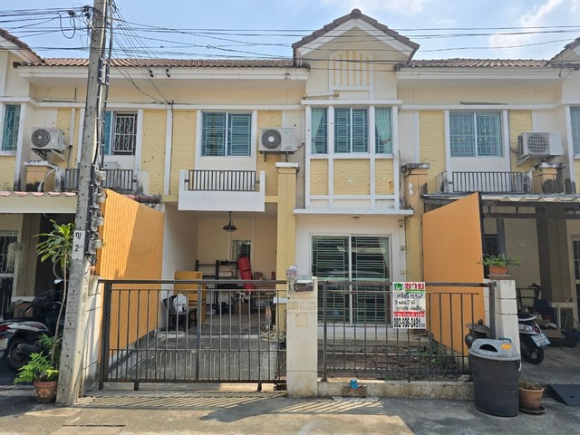 ขายทาวน์โฮม 2 ชั้น พฤกษาวิลล์ 22 พระราม5-2  19.5 ตร.ว. (ซอยวัดสังฆทาน) ใกล้สะพานพระราม 5 โลตัสนครอินทร์ ถนนนครอินทร์