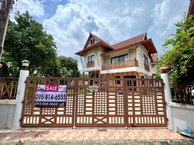 บ้านเดี่ยว บ้านไทย ดอนเมือง ซอยเตชะตุงคะ หลังริม พร้อมเฟอร์