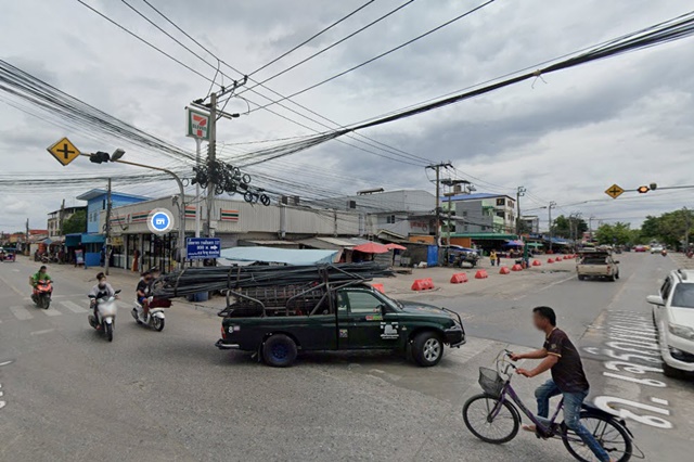  รามอินทรา มีนบุรี กลีบหมู ให้เช่าที่ดินถมแล้ว 7ไร่ ยินดีต้อนรับ Community Mall MRTเศรษฐบุตรบำเพ็ญ 1.2กม.  หทัยราษฏร์ 