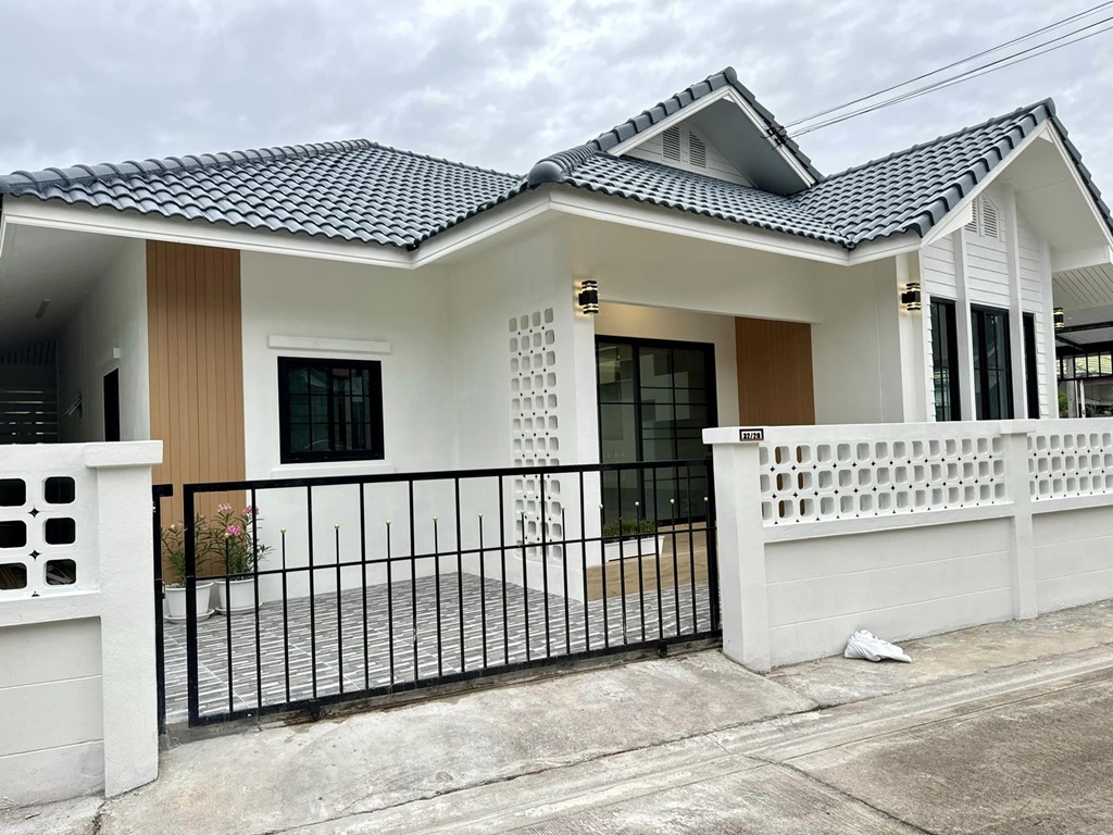 บ้านเดี่ยว 1 ชั้น  55 ตรว. ทำเลดี ใกล้ ถ.สุขุมวิท พัทยา ใกล้พัทยาเหนือ