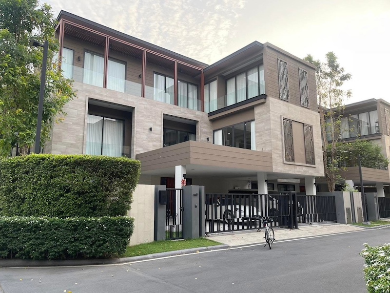 BH3550 ขายและให้เช่าบ้านเดี่ยว 3 ชั้น โครงการ Vana Residence กรุงเทพกรีฑาตัดใหม่ ใกล้ Market Place พร้อมลิฟต์ รับชาวต่างชาติ