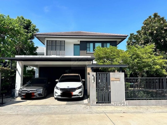 ให้เช่าบ้านเดี่ยว 2 ชั้น 3 ห้องนอน โครงการมัณฑนา บางนา กม.7 เฟอร์พร้อมอยู่ ใกล้เมกะบางนา 