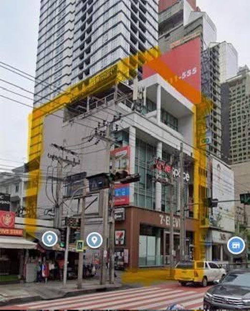 BS984 ขายตึก 5.5 ชั้น พร้อมที่ดิน 61 ตร.วา ติดถนนอโศกมนตรี / สุขุมวิท 21  ทำเลใจกลางเมือง เยื้อง รพ.จักษุรัตนิน  BTS อโศก / MRT สุขุมวิท