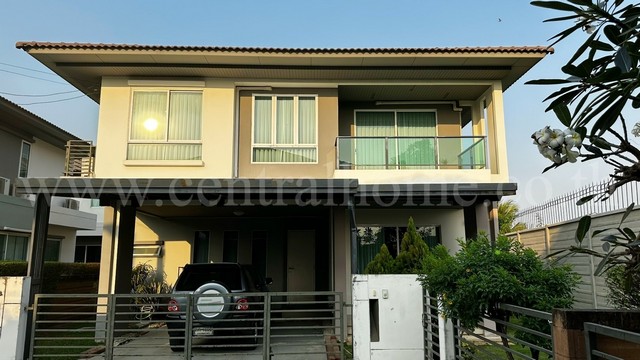 B1 บ้านเดี่ยว ฮาบิเทีย บอนด์ ราชพฤกษ์ ปทุมธานี หลังมุม