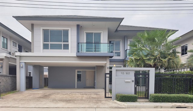 ขายด่วน บ้านเดี่ยว 2 ชั้น 75.2 ตร.ว.เดอะปาล์ม แจ้งวัฒนะ-ชัยพฤกษ์ บนถนนหอการค้าไทยตัดใหม่ เจ้าของไม่เคยเข้าอยู่ สภาพสวย 