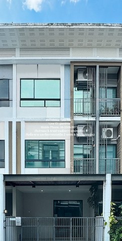 Townhome ขายทาวน์โฮม 3 ชั้น รีโนเวทใหม่ ซ.วัชรพล ใกล้ทางด่วน และสถานีรถไฟฟ้า 19.3 ตร.ว. 4 น 3 น้ำ 2 จอดรถ ราคา 4.89 ล้านบาท ใหญ่ขนาด 0 RAI 0 งาน 19 sq.wa 4BR3BR 4890000 BAHT. ราคาคุ้มสุด กรุงเทพ