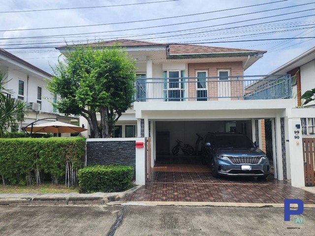 ขายบ้านเดี่ยว 2 ชั้น 54 ตรว  หมู่บ้านบุญโต 99 ทำเลเยี่ยม ใกล้โรงเรียนนานาชาติ
